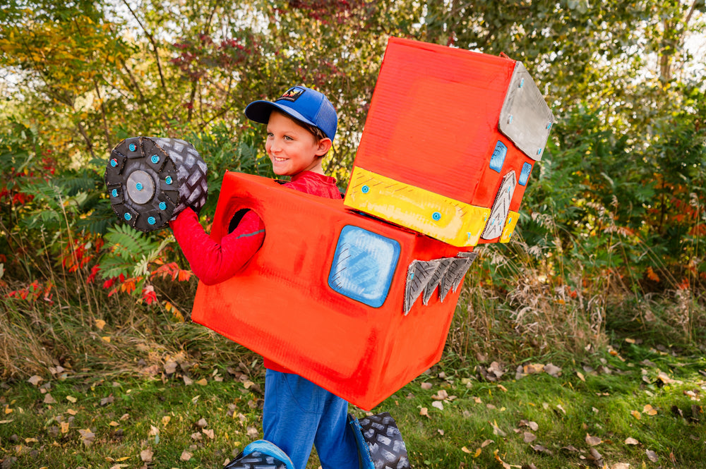 How to Make a Cardboard Transformers Costume