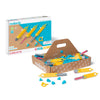 Makedo Create kit with sleeve and filled storage tray