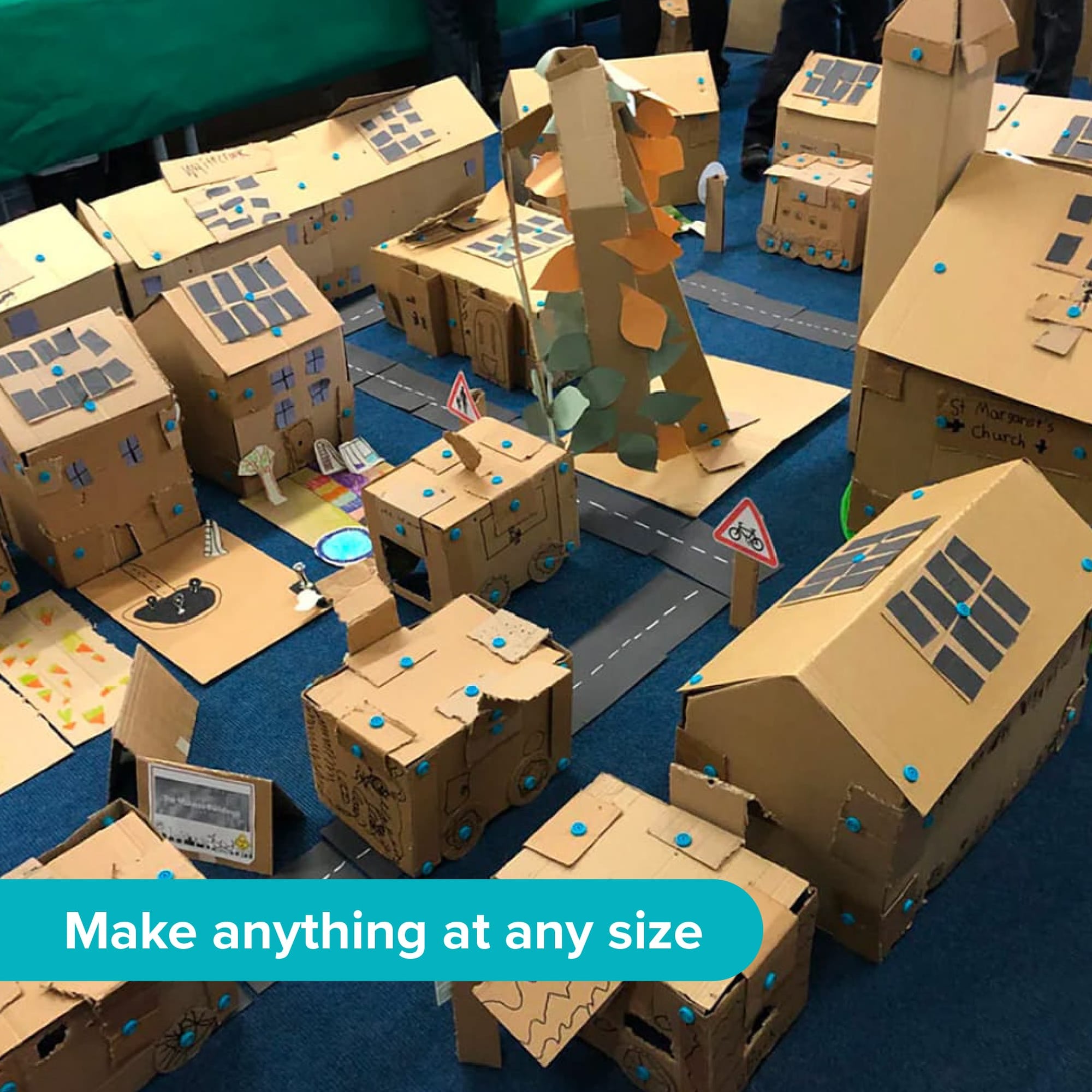 Makedo on X: Here is a fun idea for first-time makers - create 2D